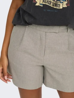 Outlet ONLLINDA Høj talje Wide leg fit Shorts Dame Shorts
