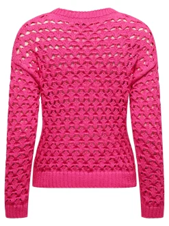 Hot ONLLINDA Striktrøje Dame Strik & Cardigans