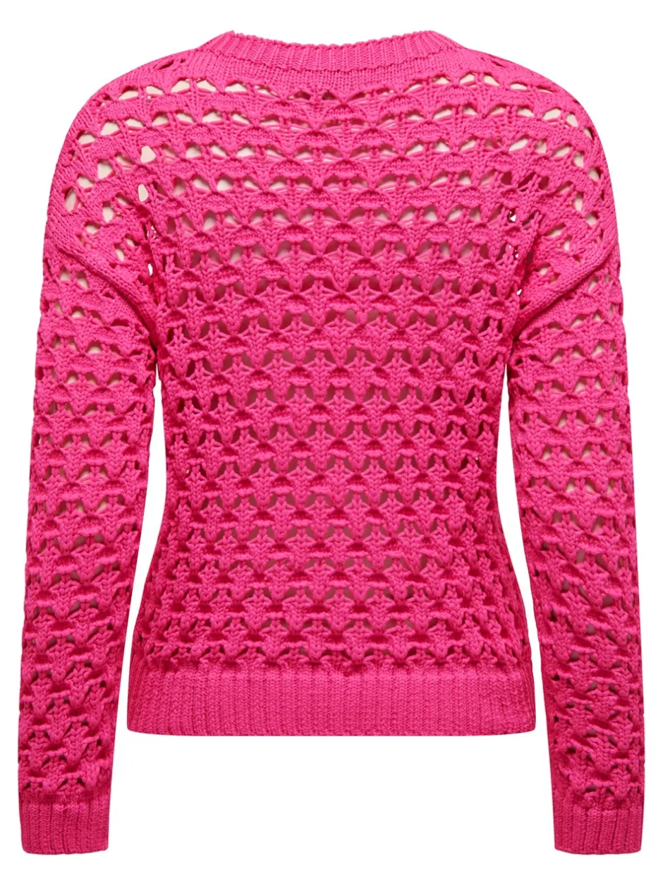 Hot ONLLINDA Striktrøje Dame Strik & Cardigans