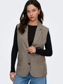 Outlet ONLLINDA Tailored vest Dame Jakker Og Frakker