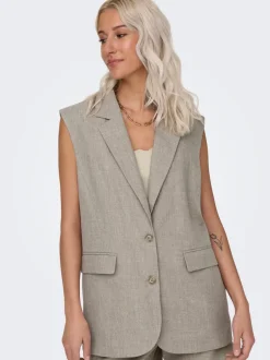 Clearance ONLLINDA Tailored vest Dame Jakker Og Frakker