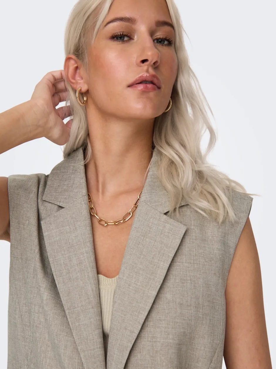 Clearance ONLLINDA Tailored vest Dame Jakker Og Frakker