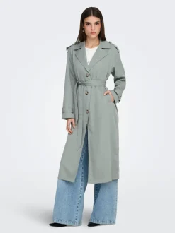 Online ONLLINE Trenchcoat Dame Jakker Og Frakker