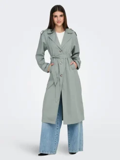 Online ONLLINE Trenchcoat Dame Jakker Og Frakker