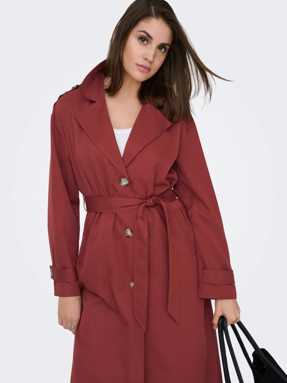 Discount ONLLINE Trenchcoat Dame Jakker Og Frakker