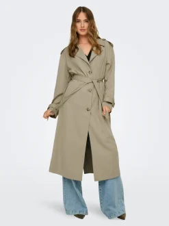Outlet ONLLINE Trenchcoat Dame Jakker Og Frakker