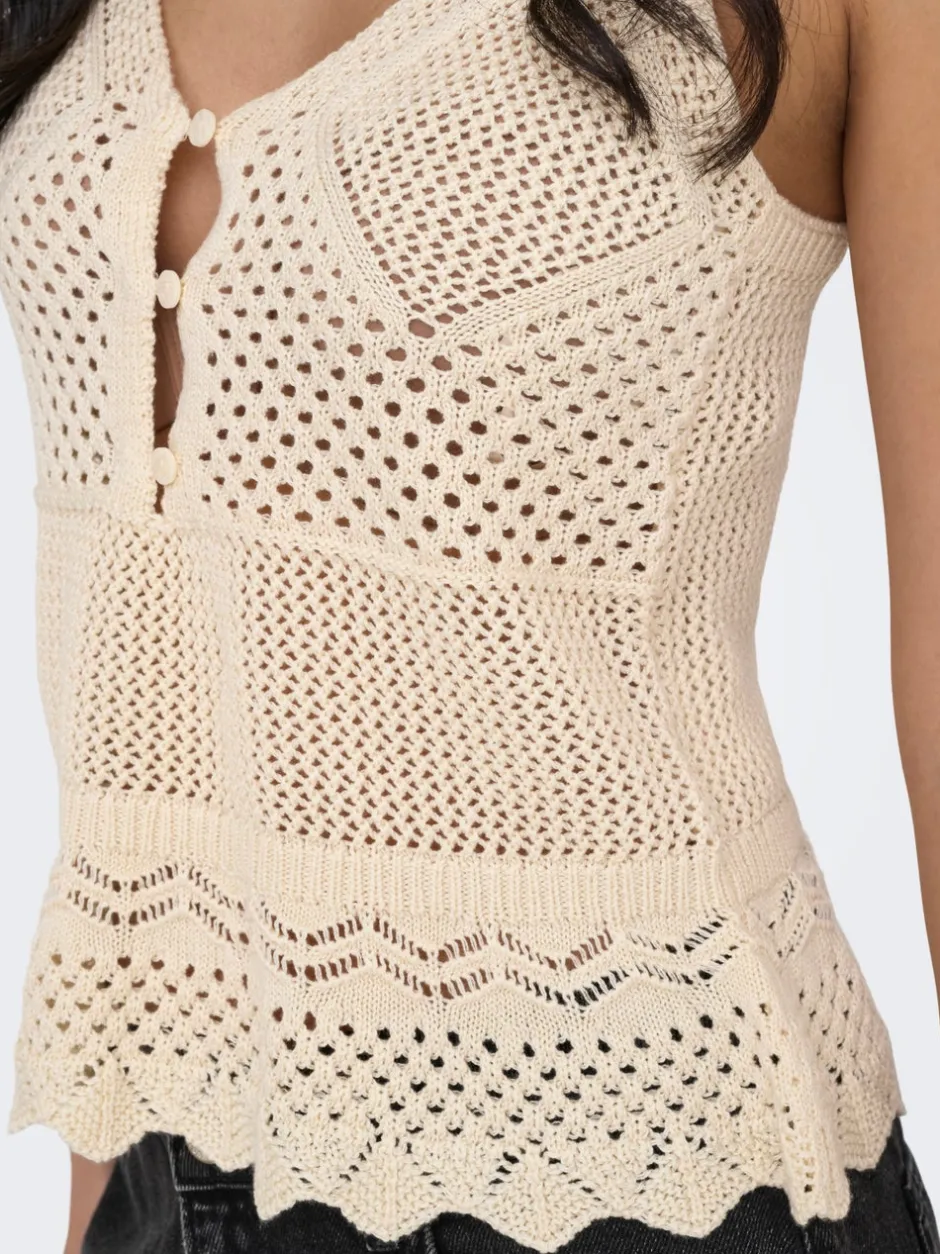 Hot ONLLISON Top Dame Strik & Cardigans|Toppe