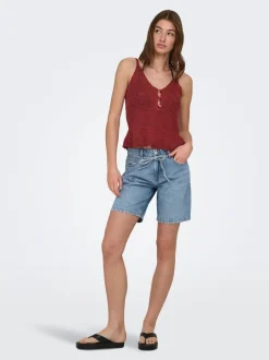 Sale ONLLISON Top Dame Strik & Cardigans|Toppe