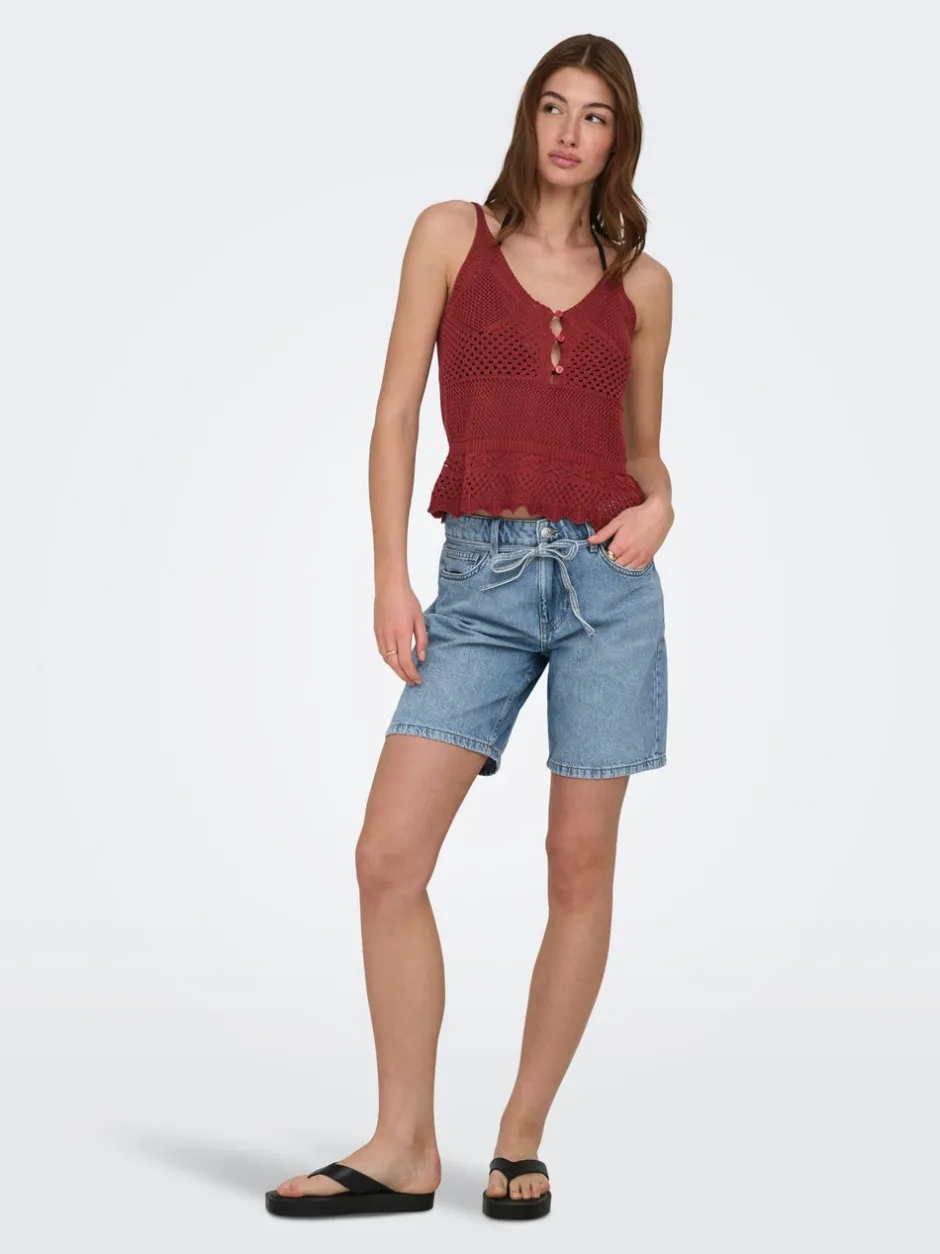Sale ONLLISON Top Dame Strik & Cardigans|Toppe