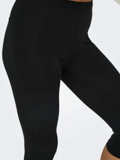 Discount ONLLIVE Mellemhøj talje Slim fit Cykelshorts Dame Shorts