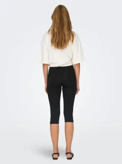 Discount ONLLIVE Mellemhøj talje Slim fit Cykelshorts Dame Shorts