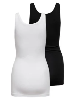 New ONLLIVE 2-pack Tanktop Dame Toppe