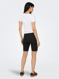 Hot ONLLIVE Slim fit 2-pack Bikershorts Dame Shorts