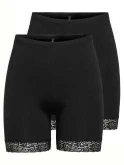Best ONLLIVE Slim fit 2-pack Tight shorts Dame Shorts