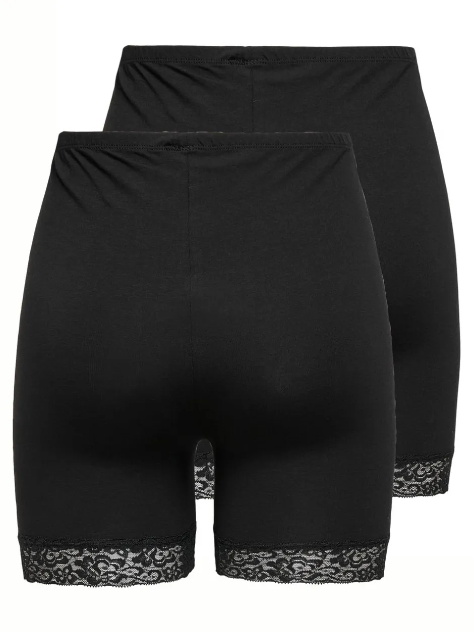 Best ONLLIVE Slim fit 2-pack Tight shorts Dame Shorts