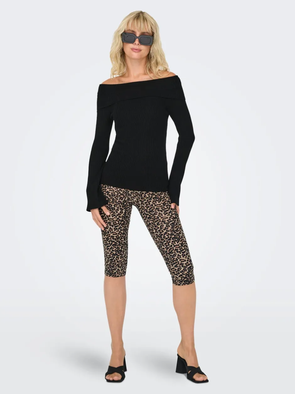 Hot ONLLIVE Slim fit Shorts Dame Bukser
