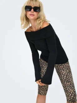 Hot ONLLIVE Slim fit Shorts Dame Bukser