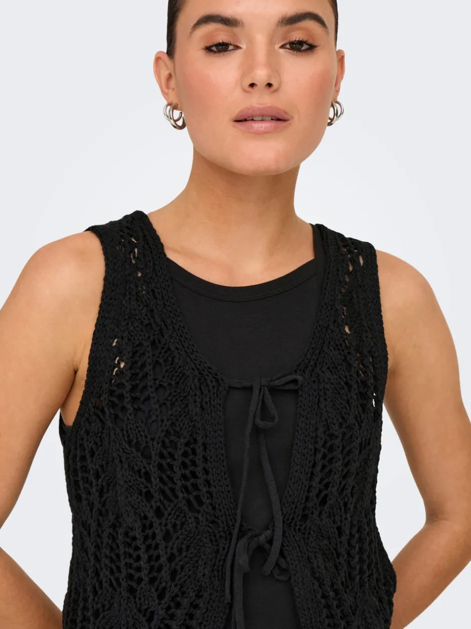 Sale ONLLIZZY Vest Dame Strik & Cardigans