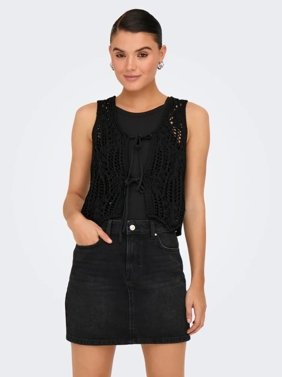 Sale ONLLIZZY Vest Dame Strik & Cardigans