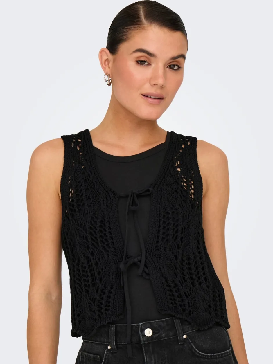Sale ONLLIZZY Vest Dame Strik & Cardigans