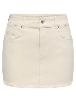 Sale ONLLOLA Denim-nederdel Mininederdel Dame Nederdele