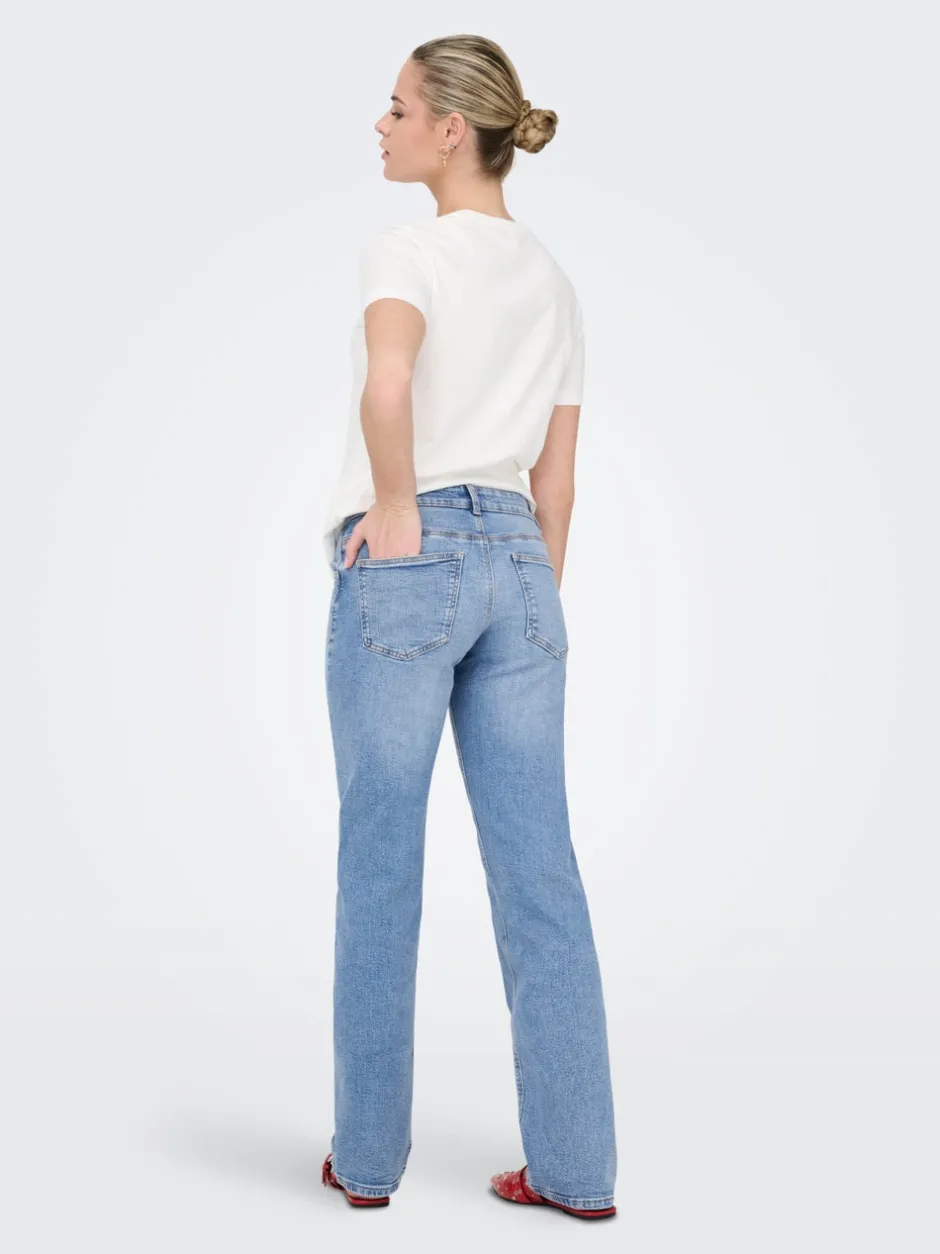 Discount ONLLOPEZ Lav talje Carrot fit Jeans Dame Jeans|Jeans