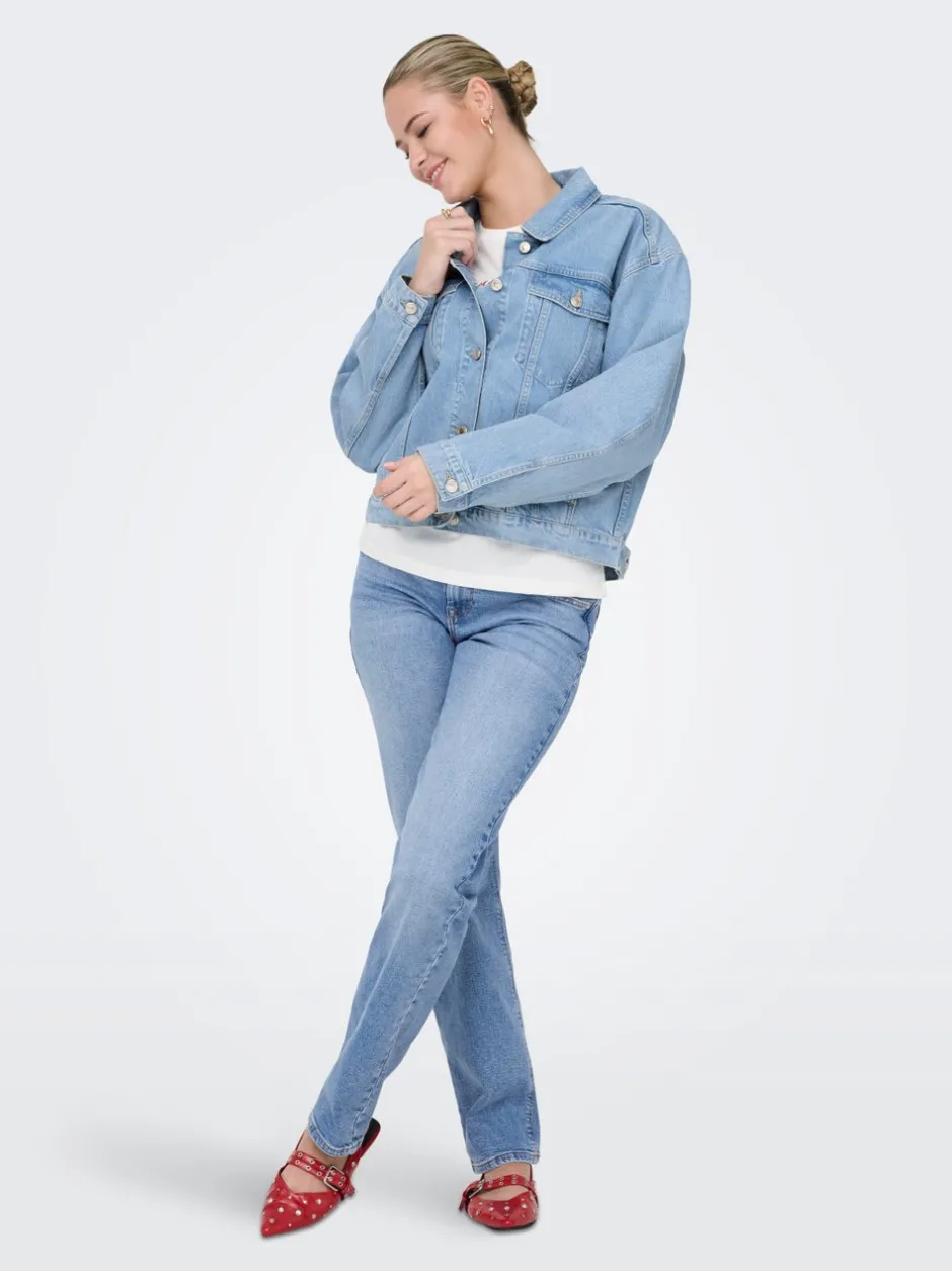 Discount ONLLOPEZ Lav talje Carrot fit Jeans Dame Jeans|Jeans