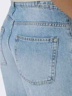 ONLLORAN Mellemhøj talje Wide leg fit Jeans Dame Jeans|Jeans