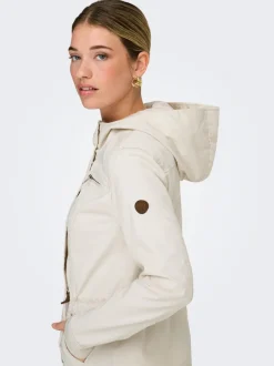New ONLLORCA Lang parka Dame Jakker Og Frakker