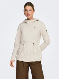 New ONLLORCA Lang parka Dame Jakker Og Frakker