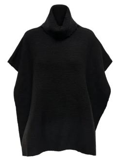 Outlet ONLLOVISA Poncho Dame Strik & Cardigans