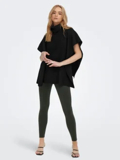 Outlet ONLLOVISA Poncho Dame Strik & Cardigans