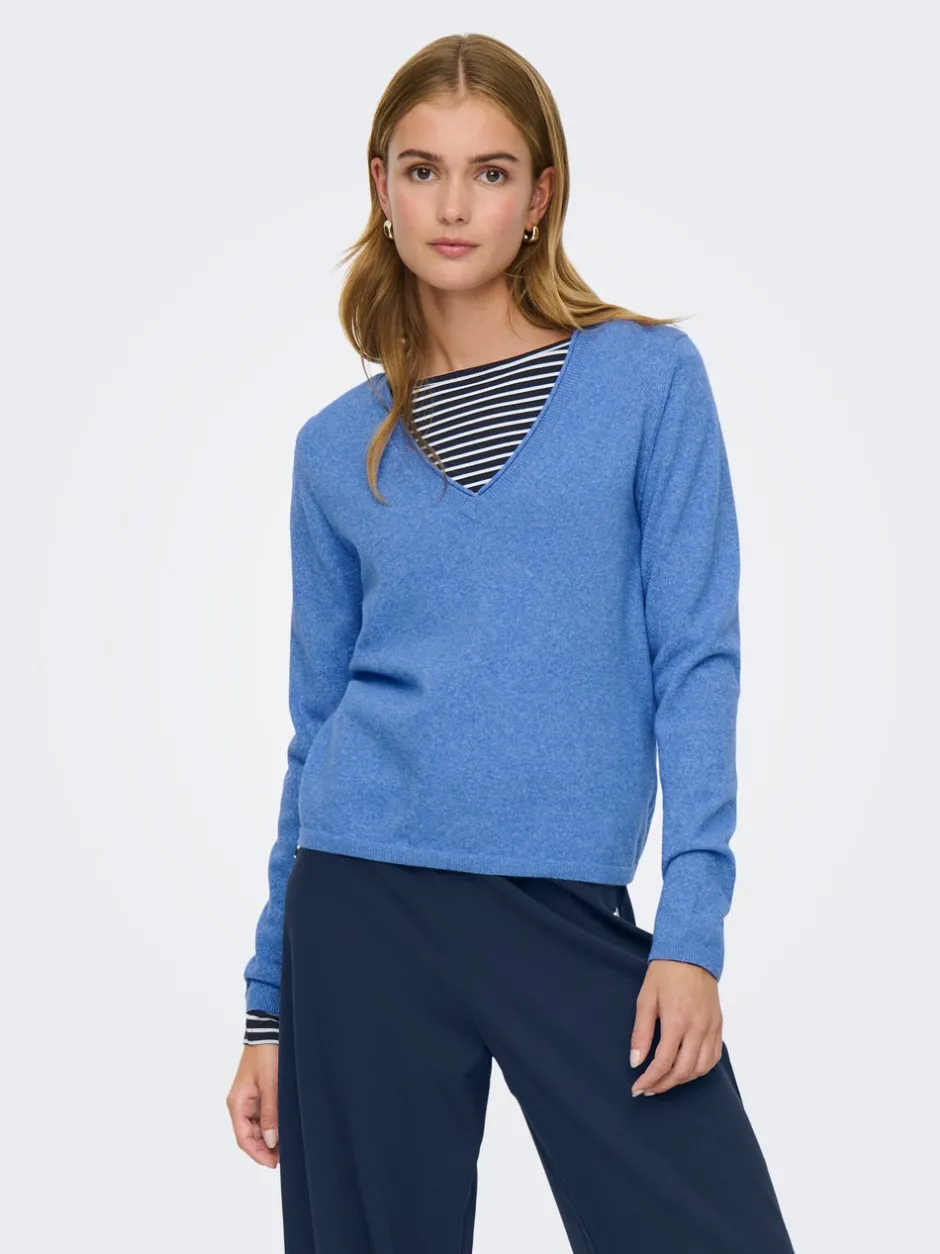 Sale ONLLOYAL Striktrøje Dame Strik & Cardigans