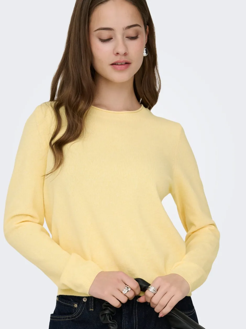 Hot ONLLOYAL Striktrøje Dame Strik & Cardigans