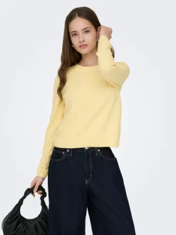 Hot ONLLOYAL Striktrøje Dame Strik & Cardigans