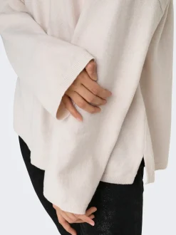 Hot ONLLOYAL Striktrøje Dame Strik & Cardigans