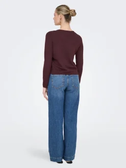 New ONLLOYAL Striktrøje Dame Strik & Cardigans