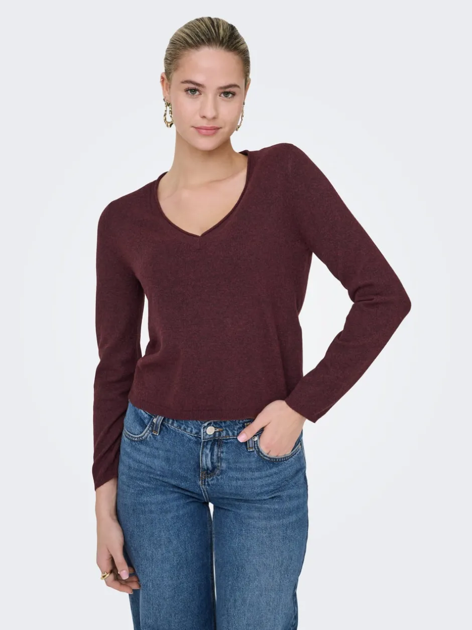 New ONLLOYAL Striktrøje Dame Strik & Cardigans