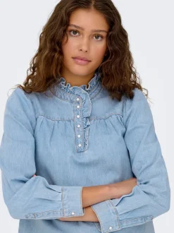 New ONLLUCIA Denim-skjorte Dame Skjorter