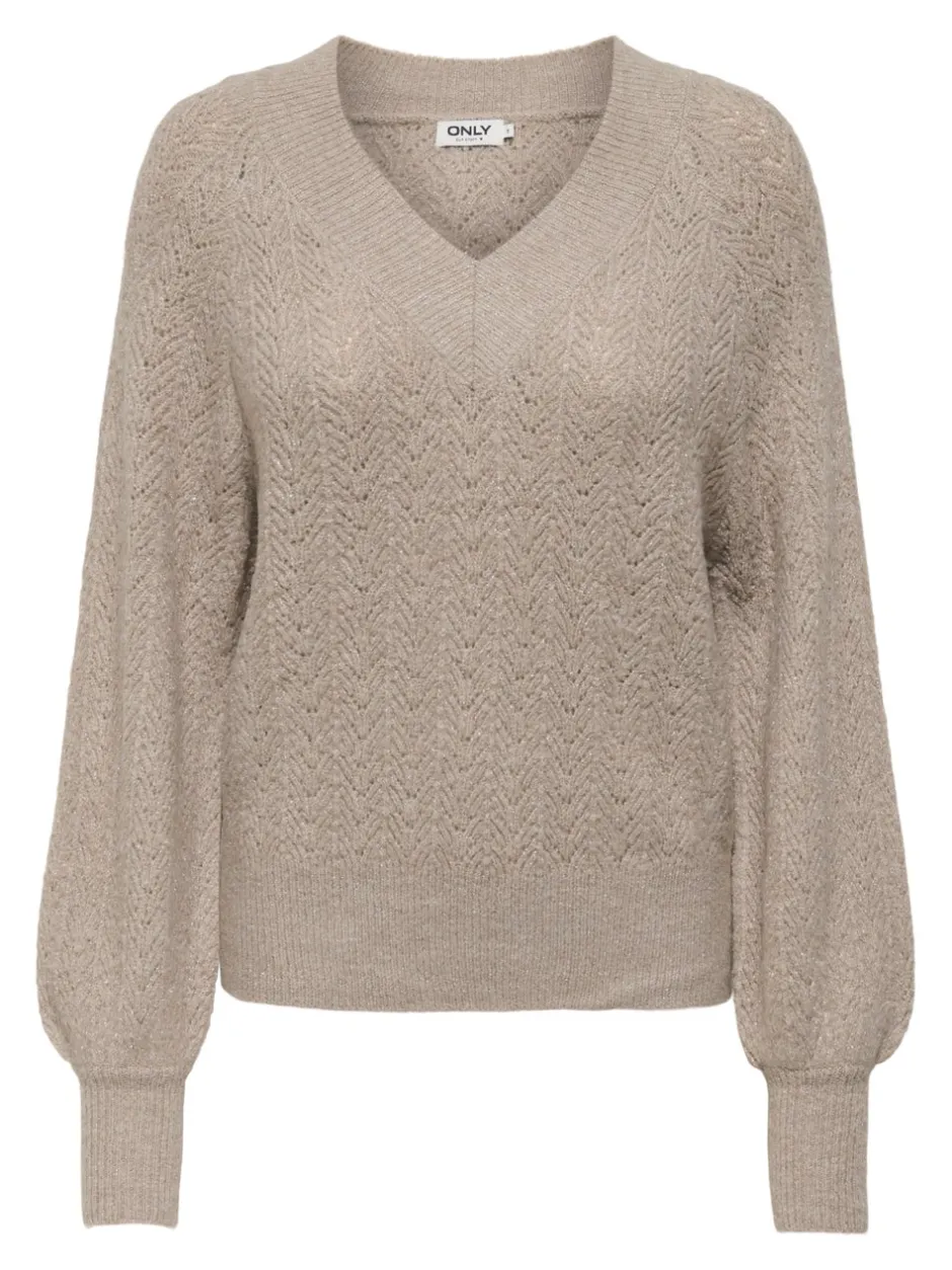 Clearance ONLLUCILLA Striktrøje Dame Strik & Cardigans