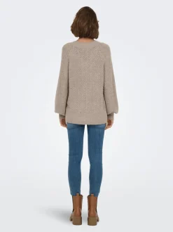 Clearance ONLLUCILLA Striktrøje Dame Strik & Cardigans