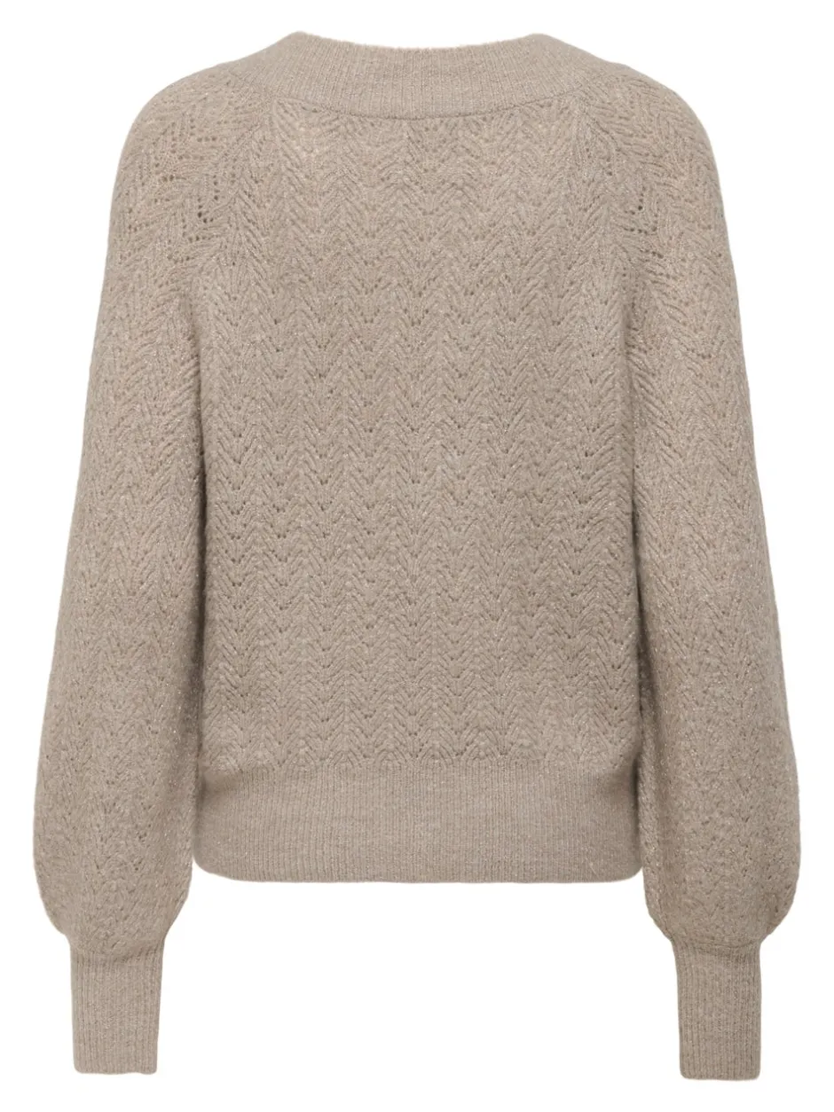 Clearance ONLLUCILLA Striktrøje Dame Strik & Cardigans