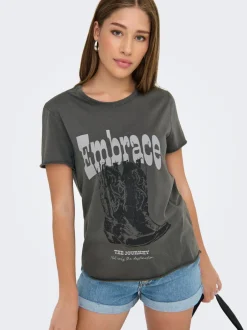 Outlet ONLLUCY T-shirt Dame Toppe