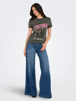 ONLLUCY T-shirt Dame Toppe