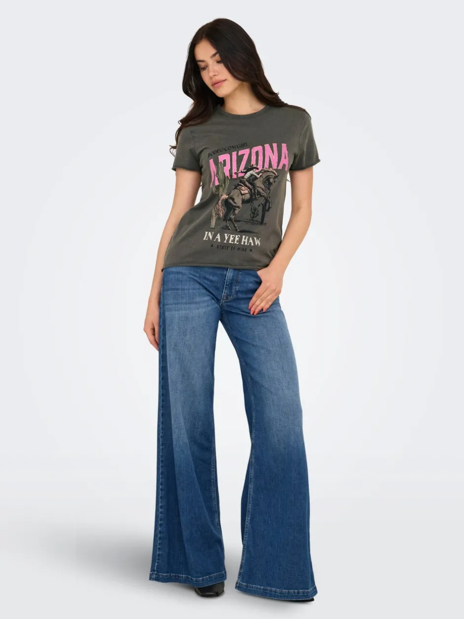 ONLLUCY T-shirt Dame Toppe