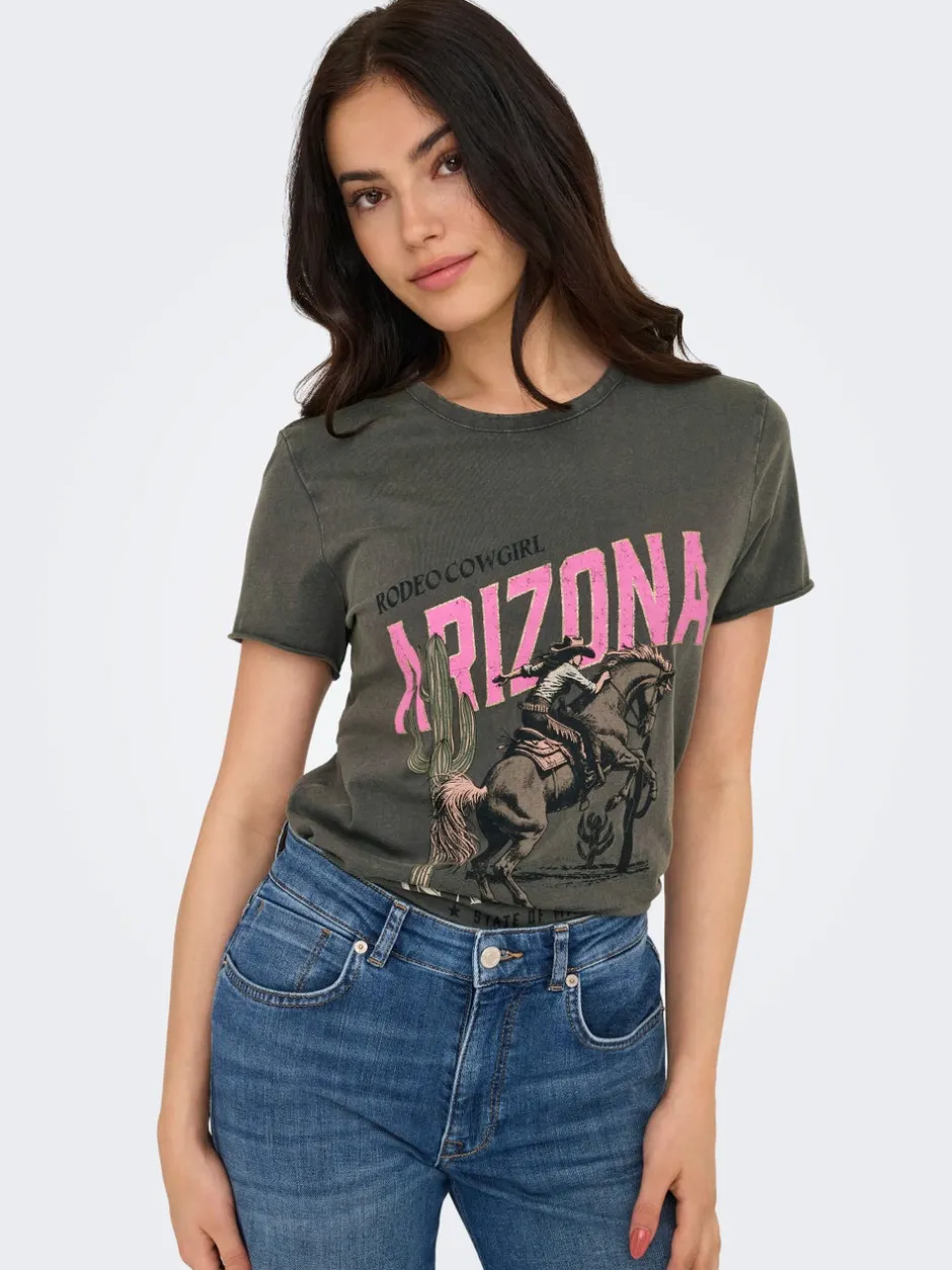 ONLLUCY T-shirt Dame Toppe