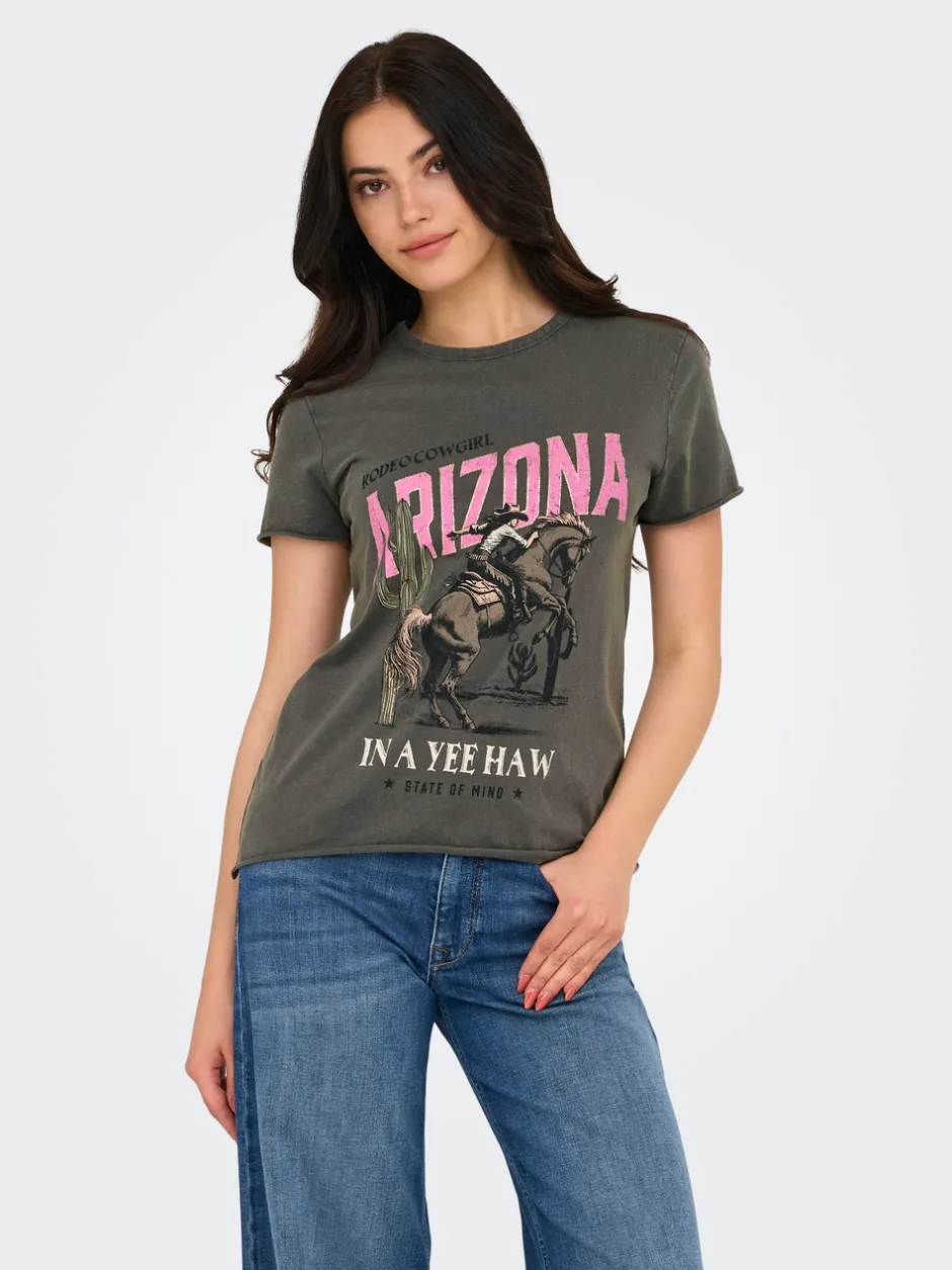 ONLLUCY T-shirt Dame Toppe