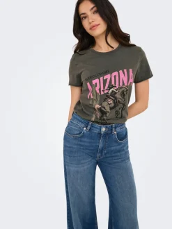 ONLLUCY T-shirt Dame Toppe