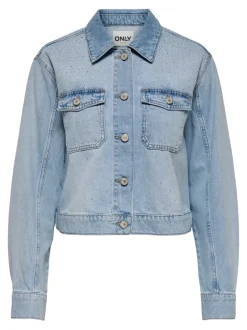 ONLLUMI Denimjakke Dame Jakker Og Frakker|Double Denim