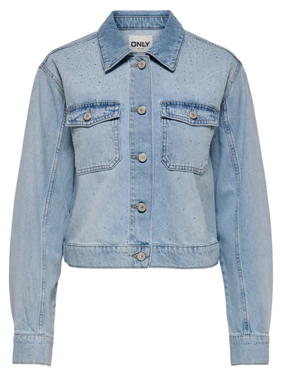 ONLLUMI Denimjakke Dame Jakker Og Frakker|Double Denim